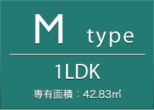 Mtype 1LDK