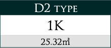 D2 type 1K 25.32㎡