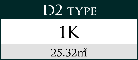 D2 type 1K 25.32㎡