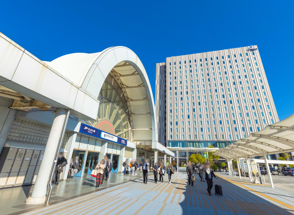 「国際展示場」駅