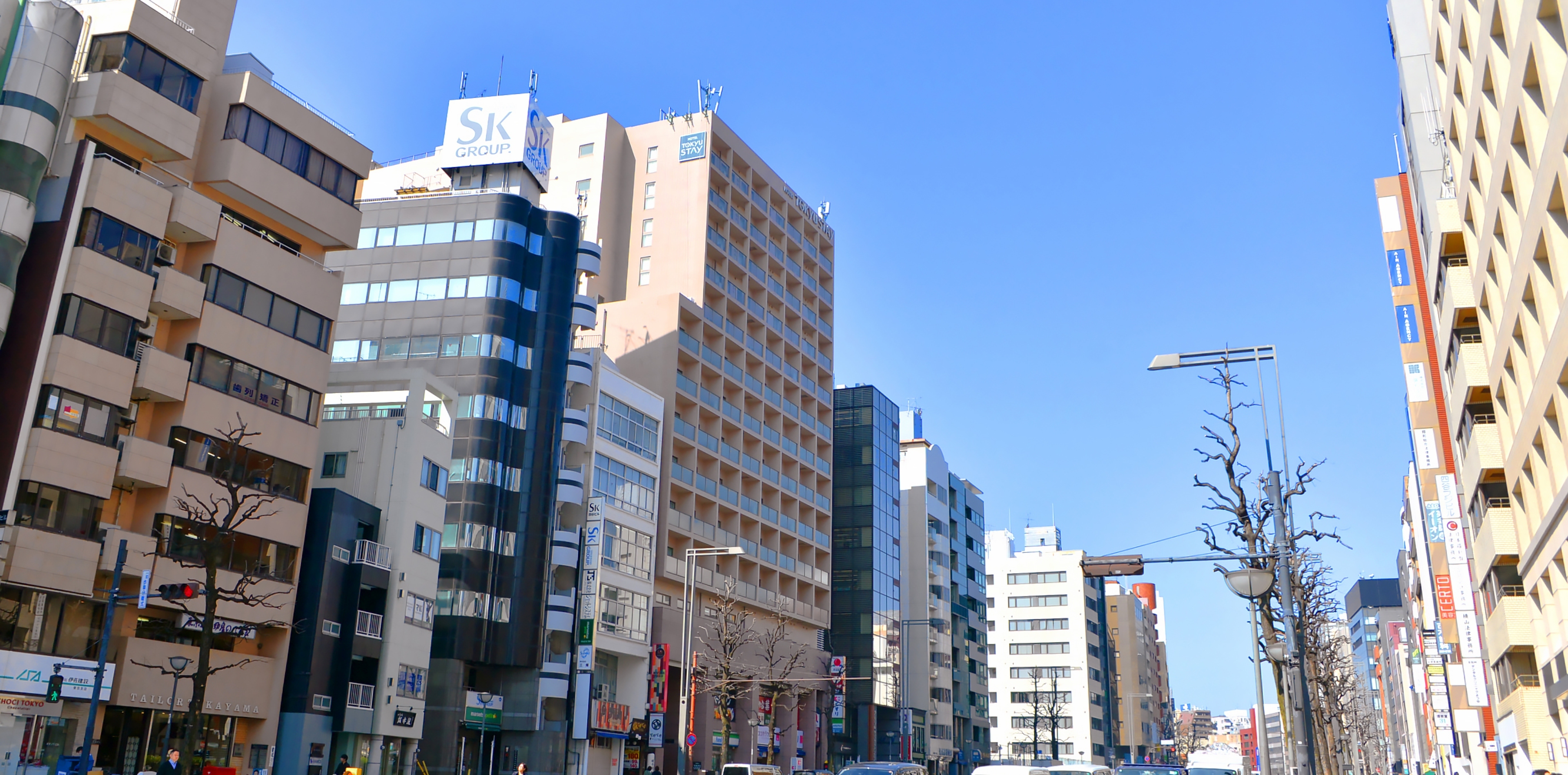四谷周辺の街並み