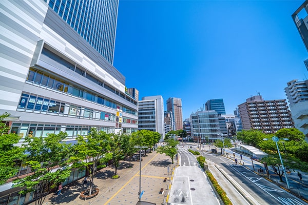 田町駅周辺（約600m/徒歩8分）