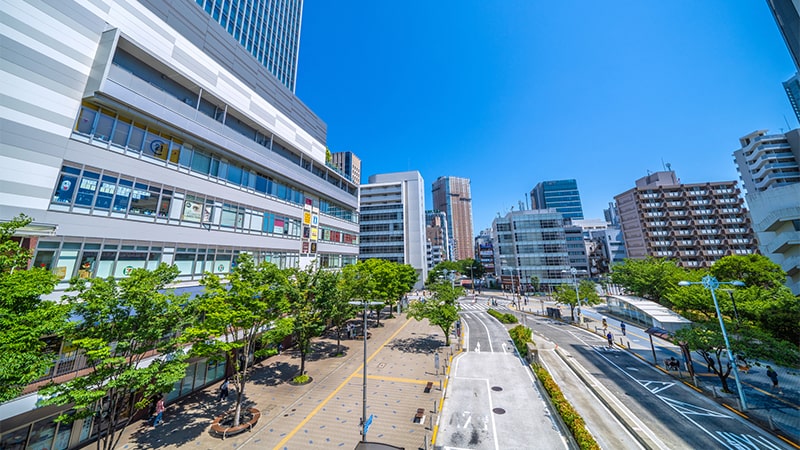 田町駅周辺（約600m/徒歩8分）