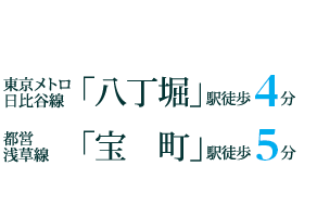 3駅３路線利用可能