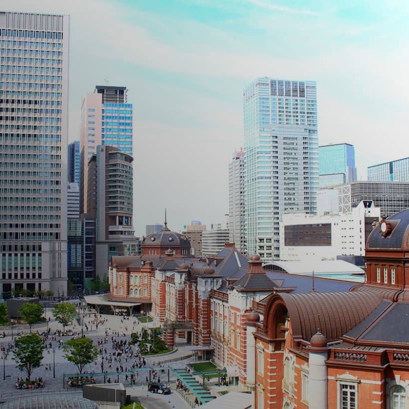 「東京」駅周辺の画像