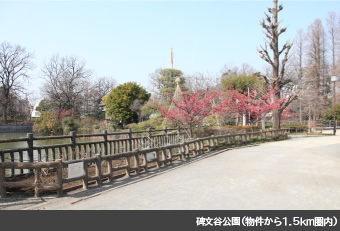 碑文谷公園（物件より1.5km圏内）