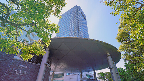 用賀I.C.まで(東名高速方面)