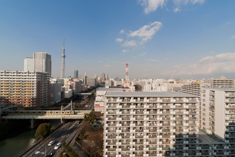 窓からの景観（1408号室）