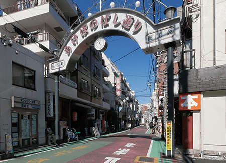 あけぼのばし通り商店街