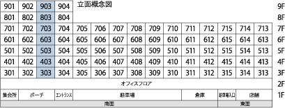 立面概念図