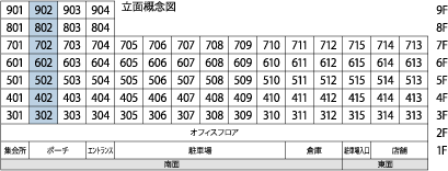 立面概念図