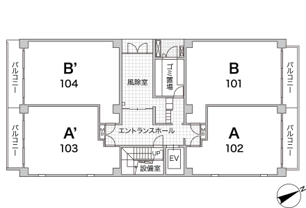 1階平面図