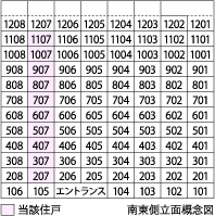 側立面概念図