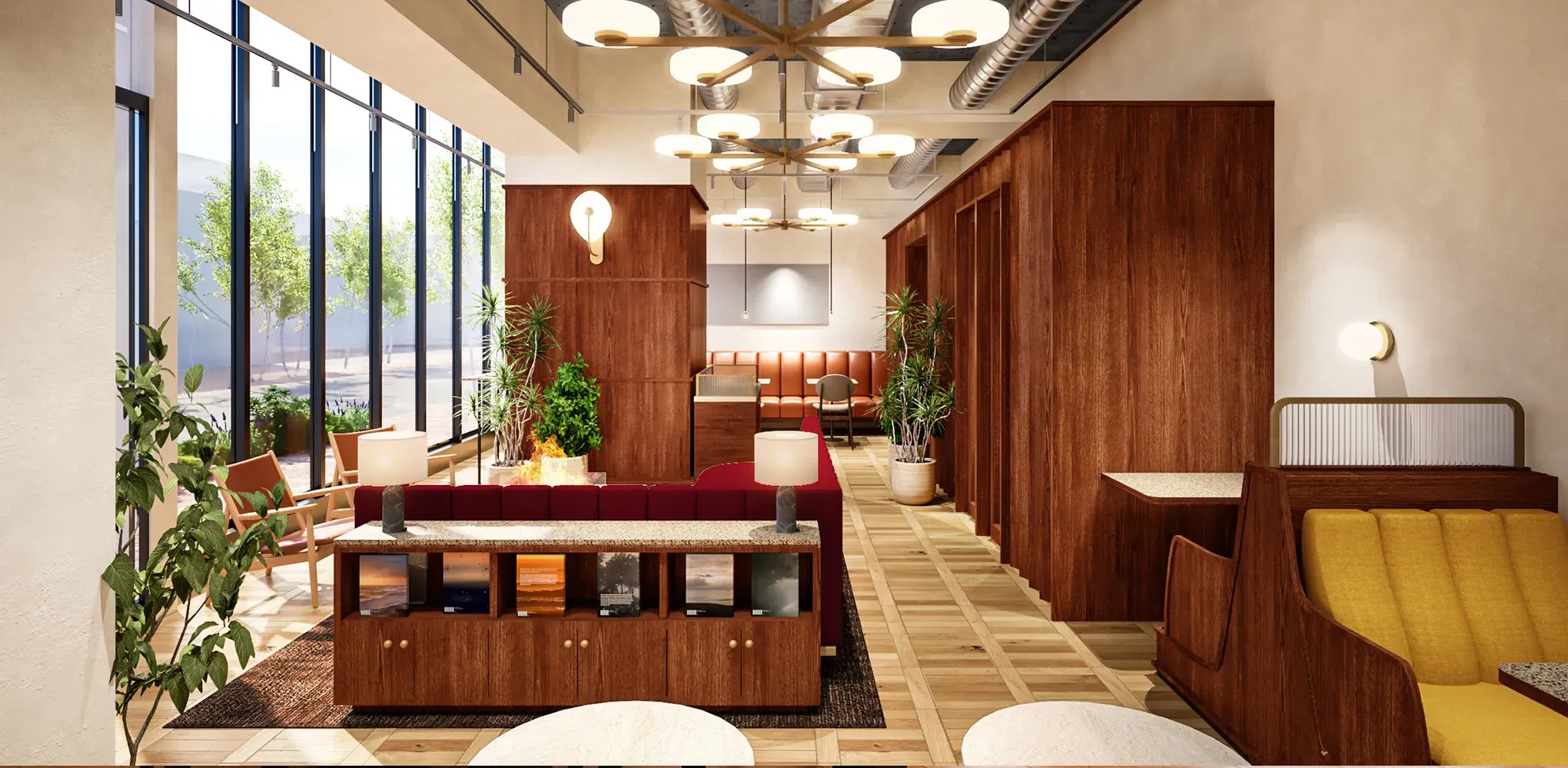 シェアラウンジ完成予想CG