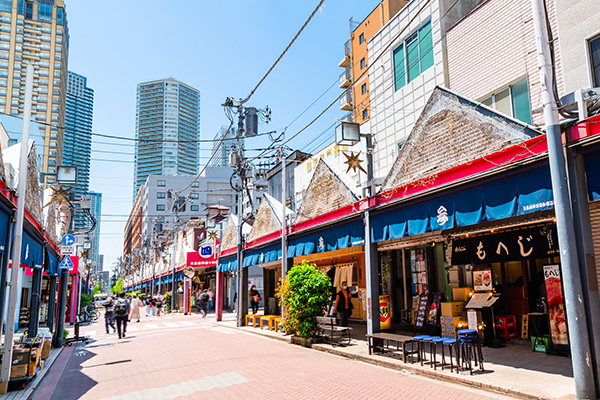 月島西仲通商店街