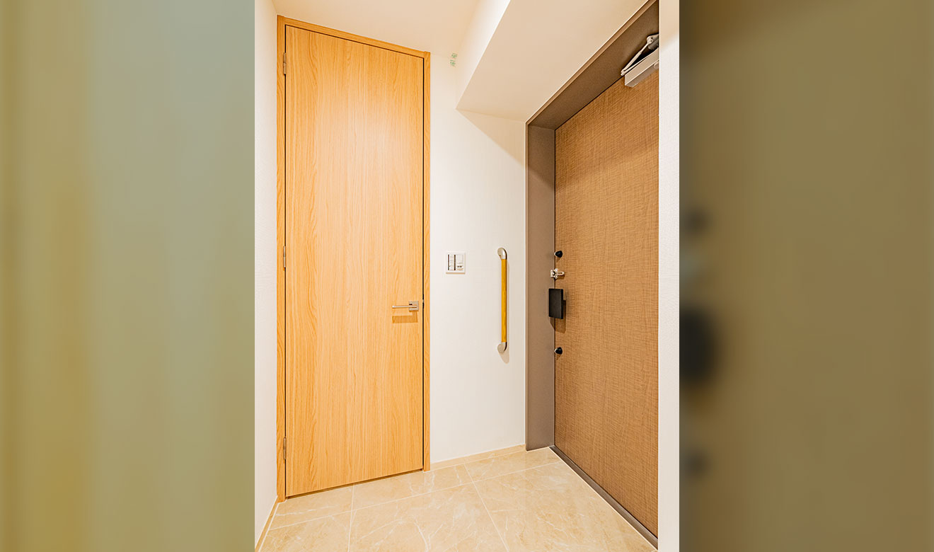 Room entrance