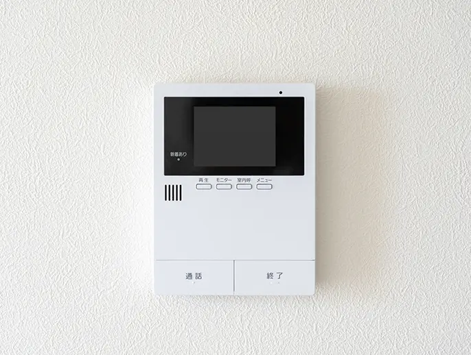 写真：TVモニター付きインターホン