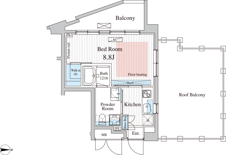 間取りB1タイプ