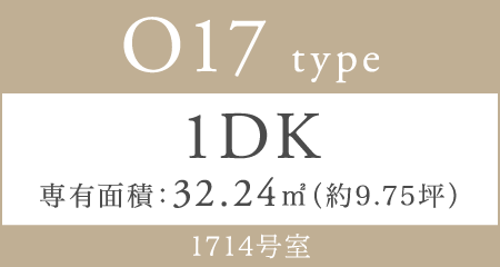 O17 type 1DK