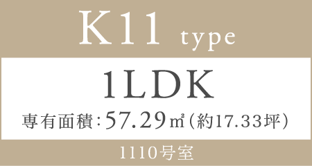 K11 type 1LDK