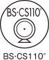BS・CS110°