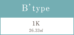 B'type 1LDK