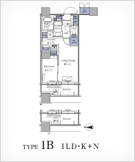 TYPE1B 1LDEK+N