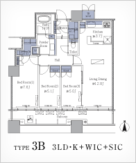 TYPE3B 3LDEK+WIC+SIC