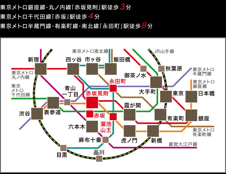 アクセス パークアクシス赤坂見附 三井の賃貸 都市型マンション パークアクシス シリーズ