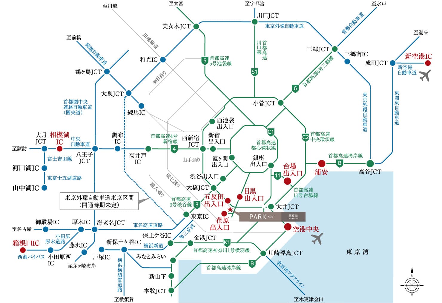 カーアクセス図