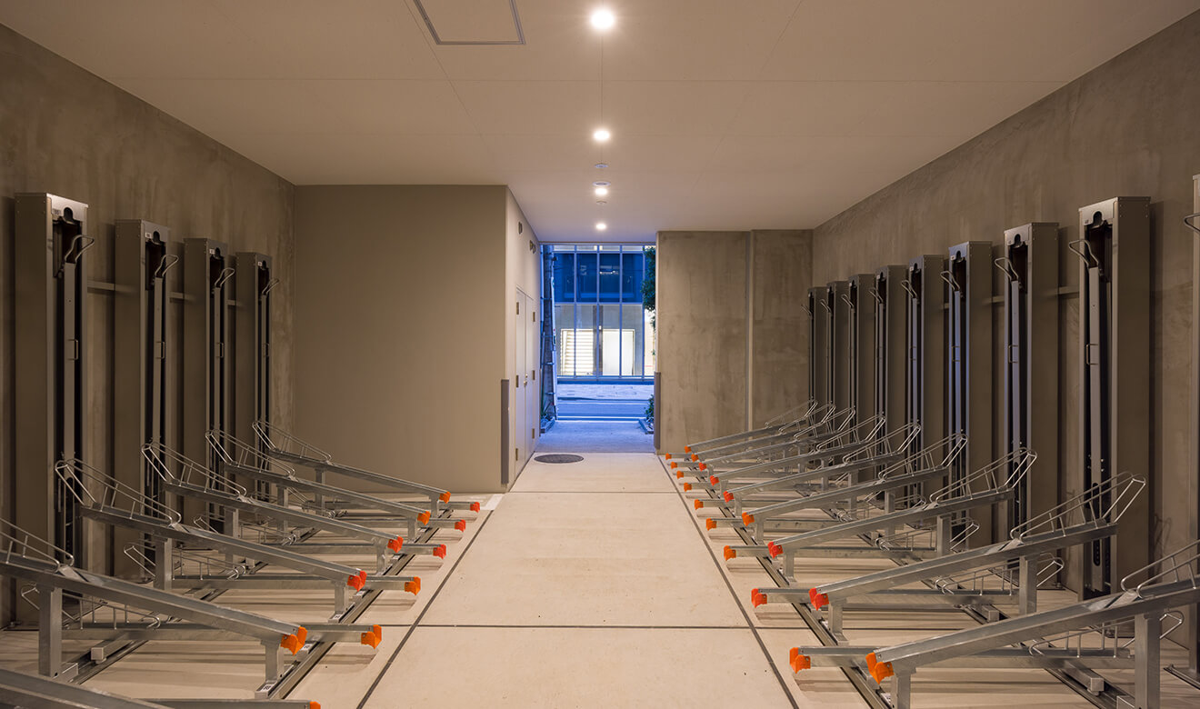 自転車置き場（1階）