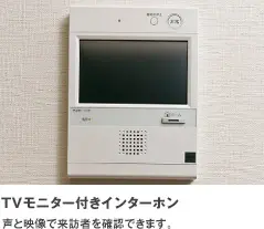 TVモニター付きインターホン