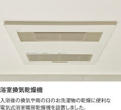 浴室換気乾燥機