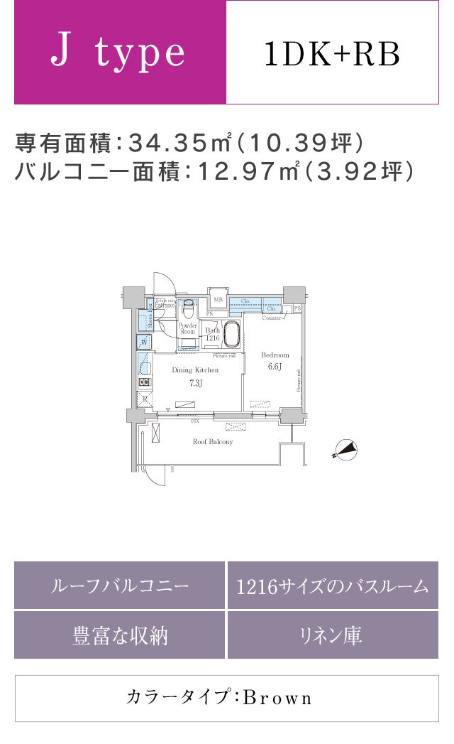 J type