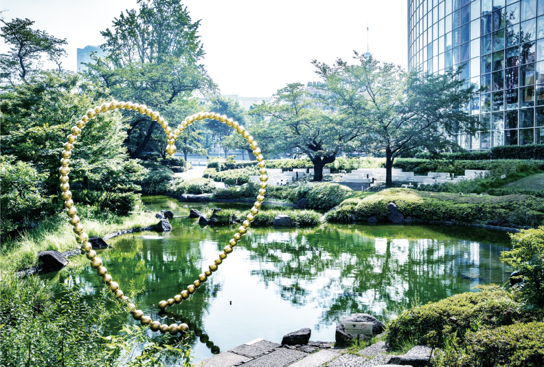 毛利庭園(徒歩10分/約740m)
