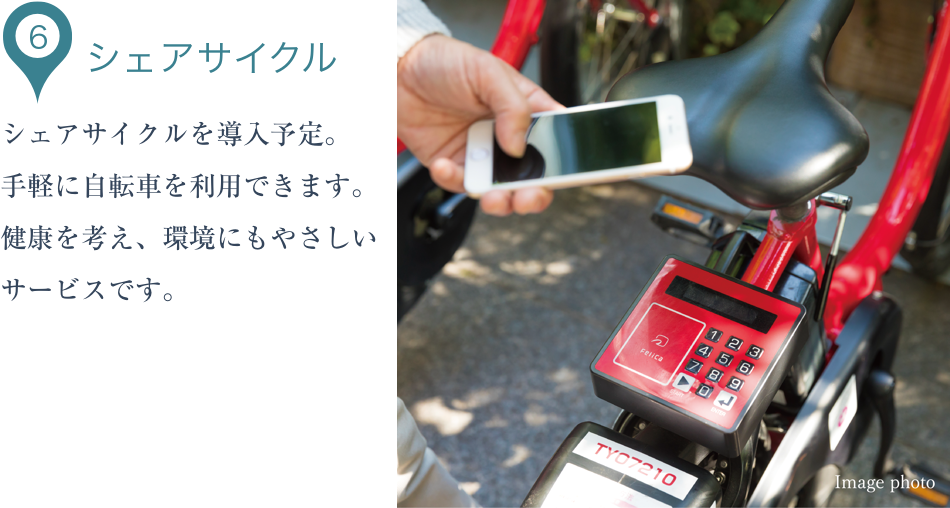シェアサイクル