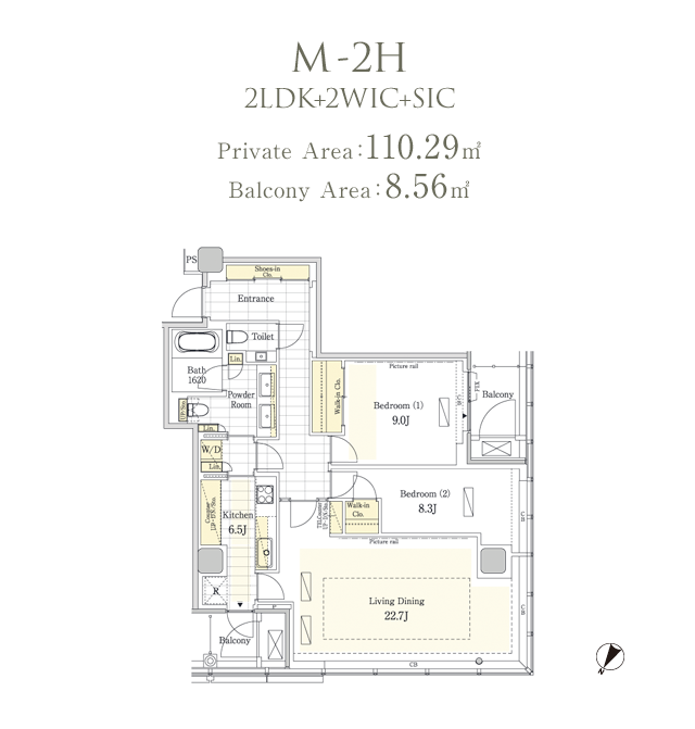 M-2H