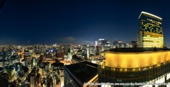Actually, from 21st floor, you can see the Southwest area.[night view]