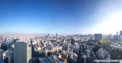 現地21階から南東方面を望む（昼景）