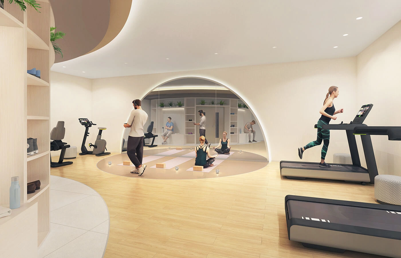 写真：フィットネスルーム