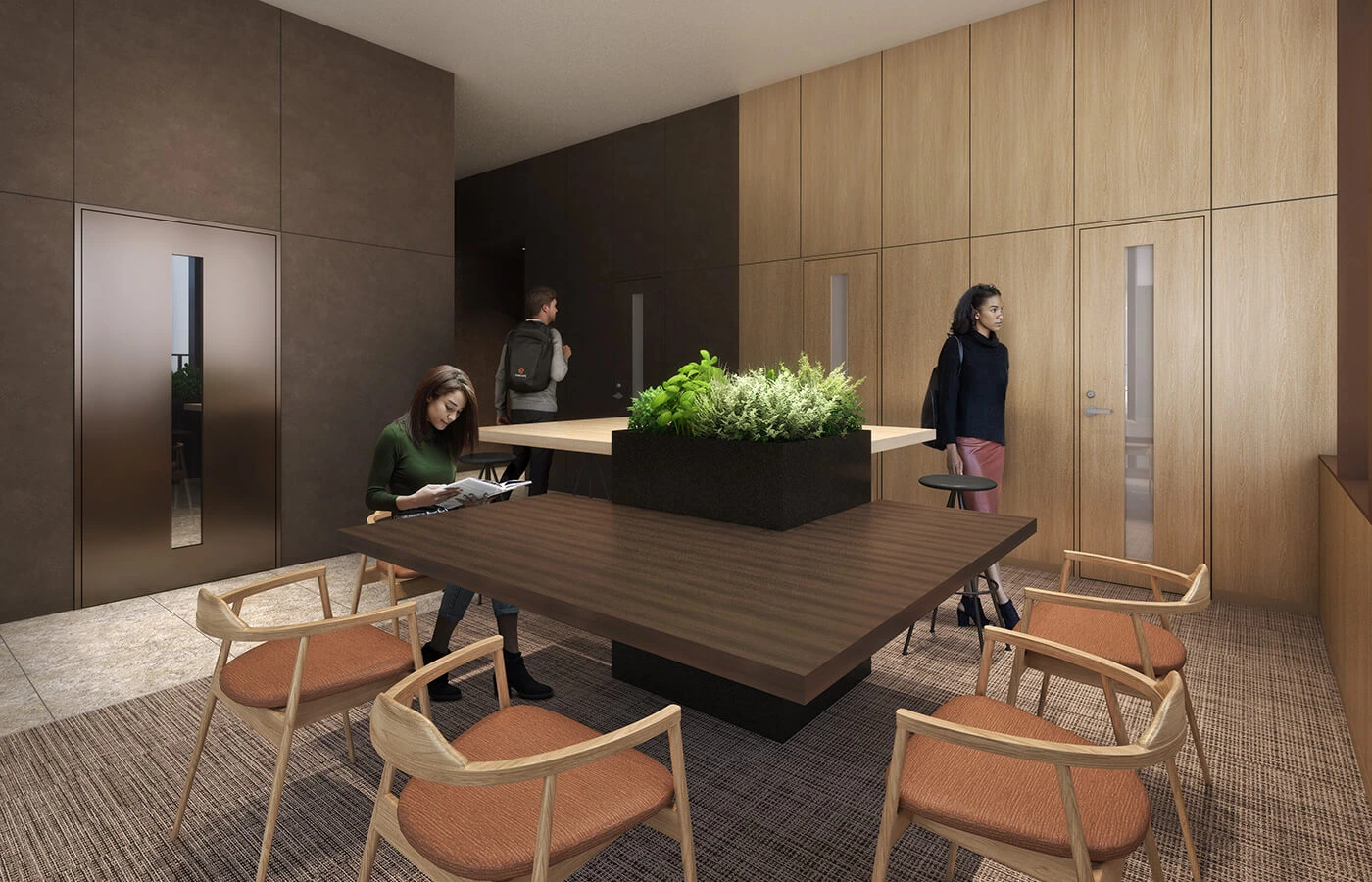 写真：スタディールーム