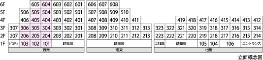 立面概念図