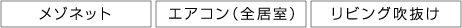メゾネット エアコン（全居室） リビング吹抜け