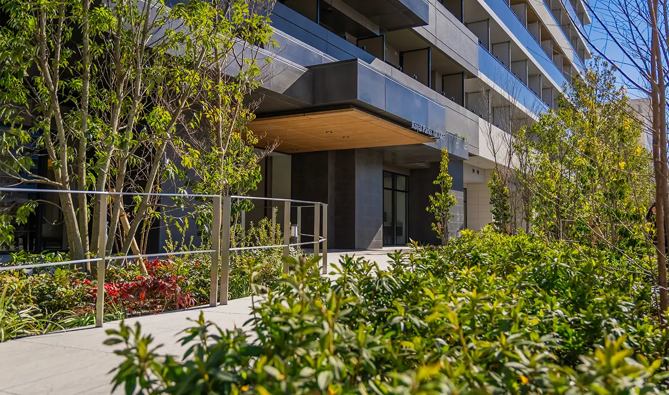 エントランスアプローチ