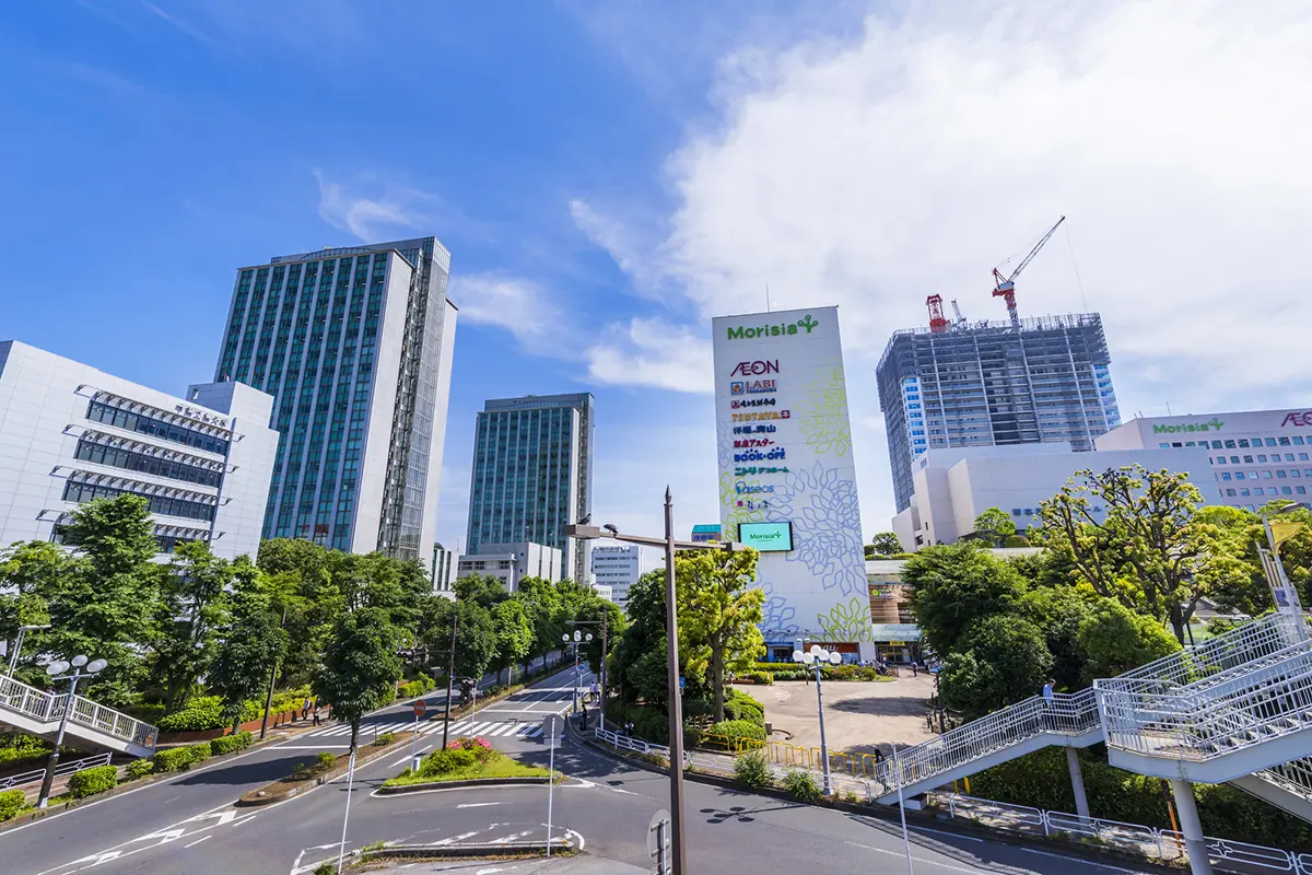 JR津田沼駅周辺（徒歩7分/約560m）