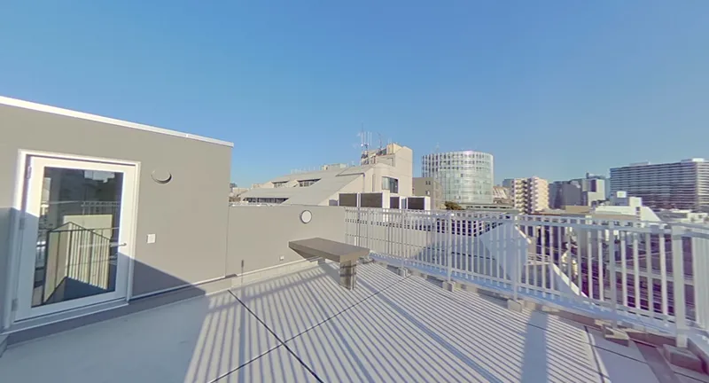 403号室 屋上テラス