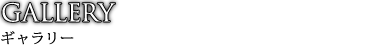 GALLERY ギャラリー