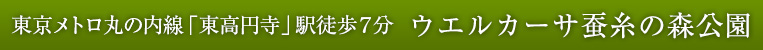 東京メトロ丸の内線「東高円寺」駅徒歩７分
